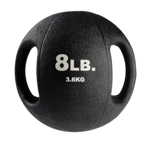 Bodysolid Dual Grip Medicine Ball - 8lb