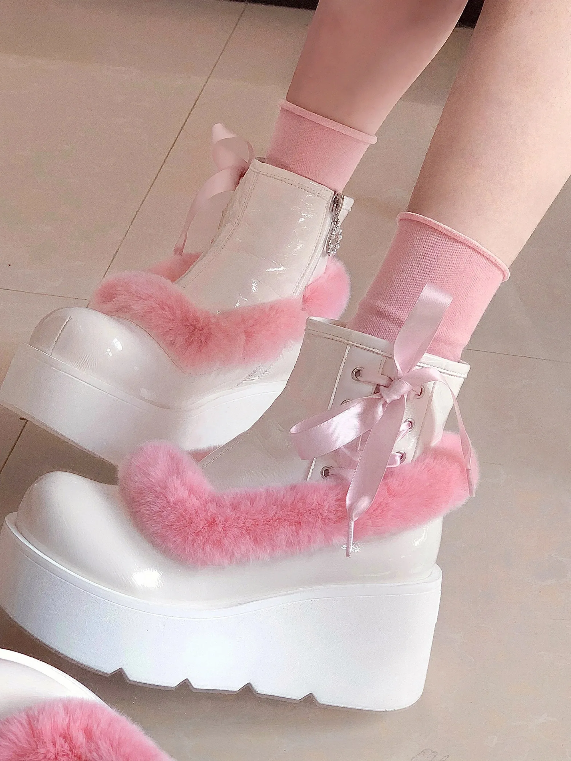 Bow Lolita Shoes UB98181