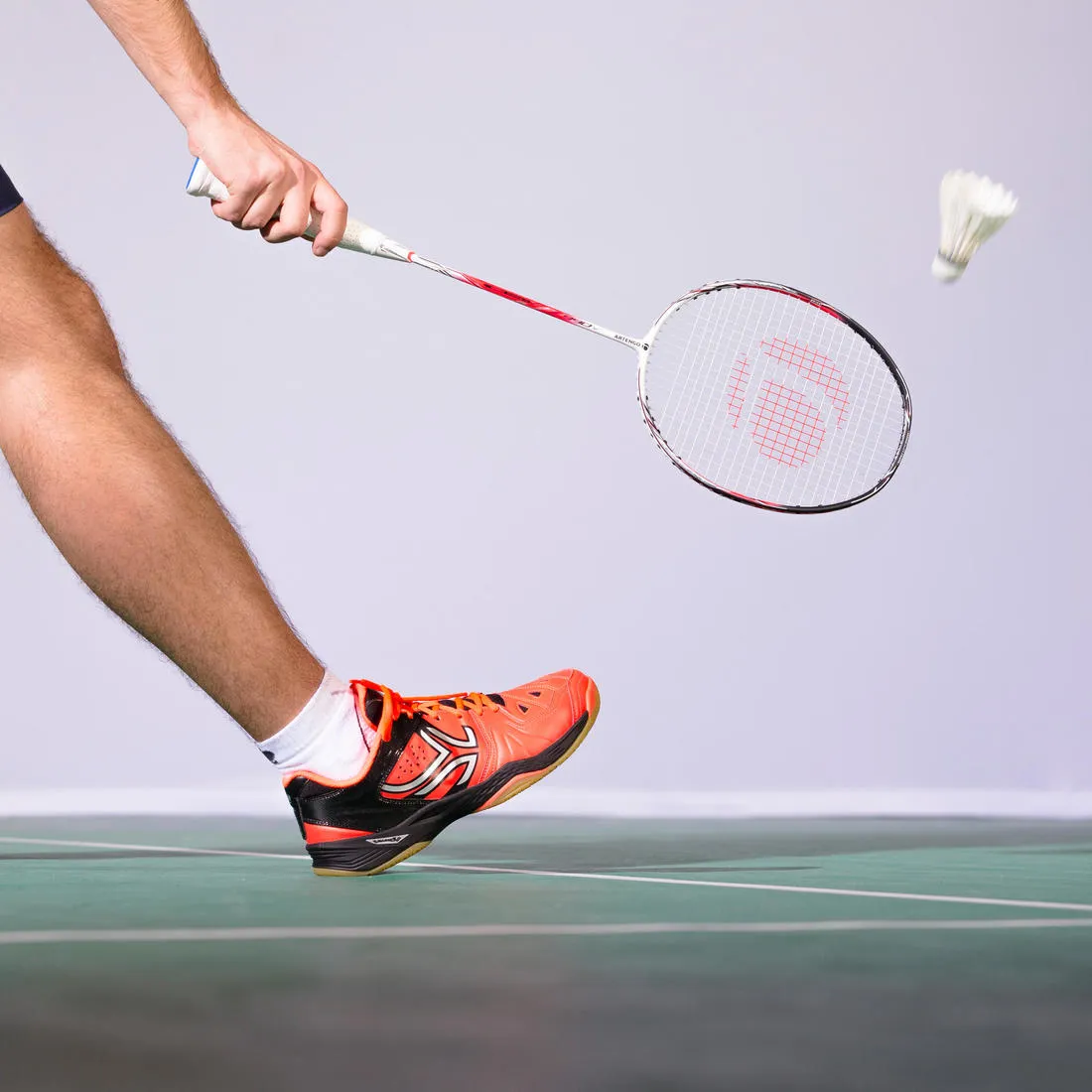 BR990 V Adult Badminton Racket - White