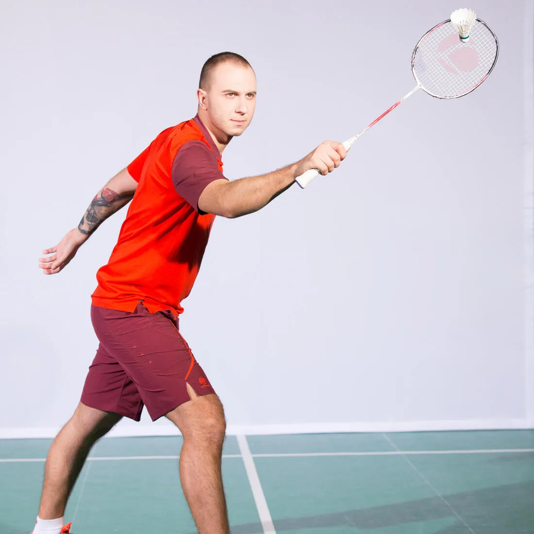BR990 V Adult Badminton Racket - White