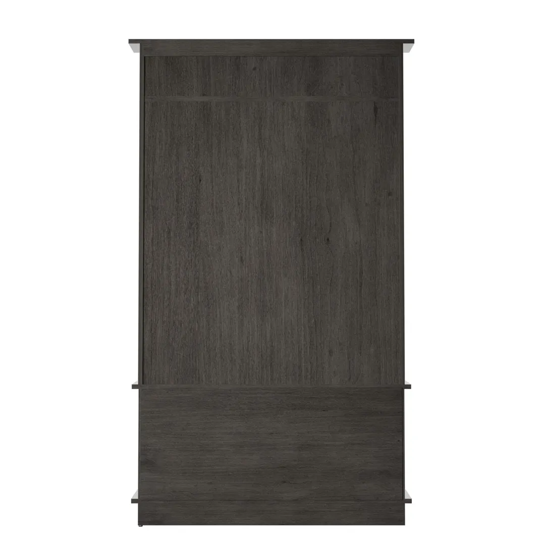 Bridget Hall Tree with Open Storage Sand & Stable™ Color: Weathered Gray