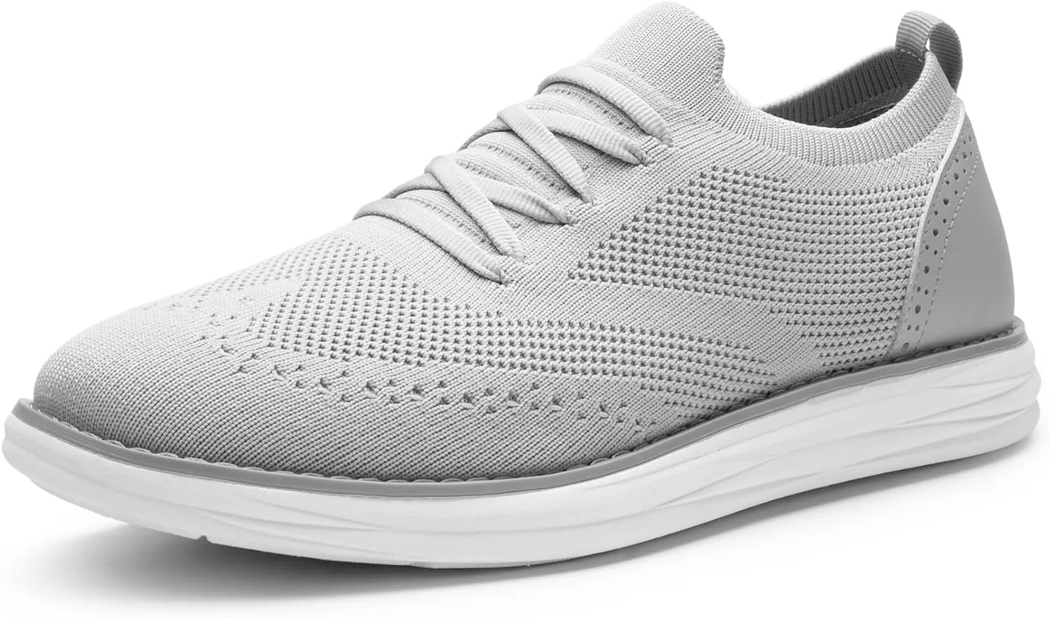 Bruno Marc Men's KnitFlex Craft Mesh Oxfords Sneakers Casual Dress Lace-Up Lightweight Walking Shoes