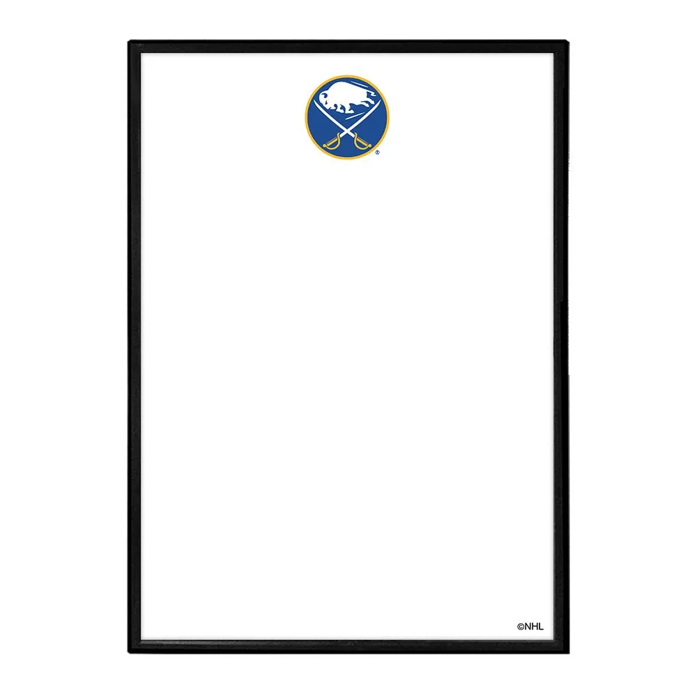 Buffalo Sabres: Framed Dry Erase Board