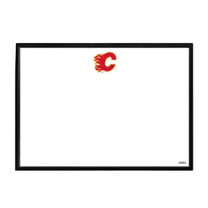 Calgary Flames: Framed Dry Erase Board