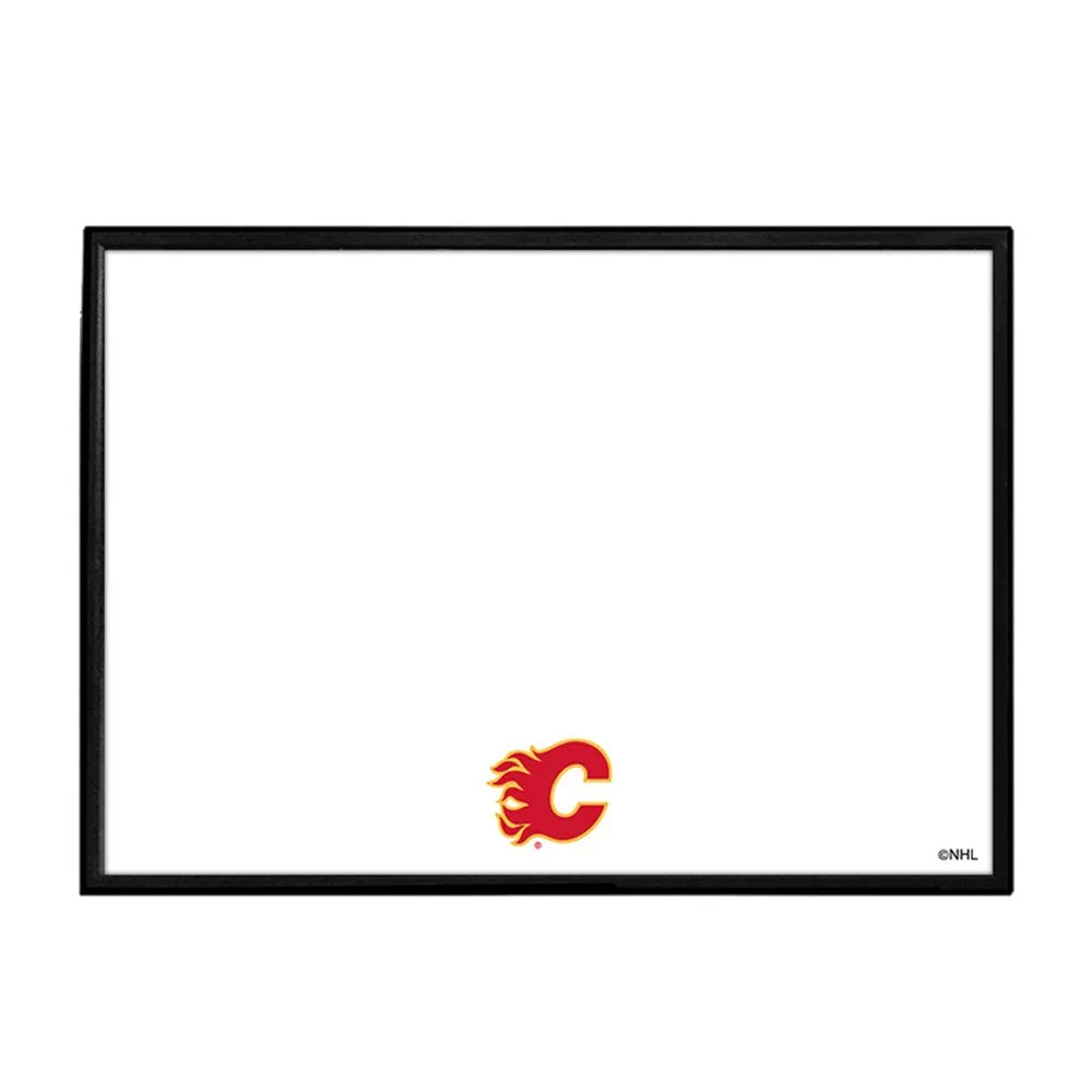 Calgary Flames: Framed Dry Erase Board