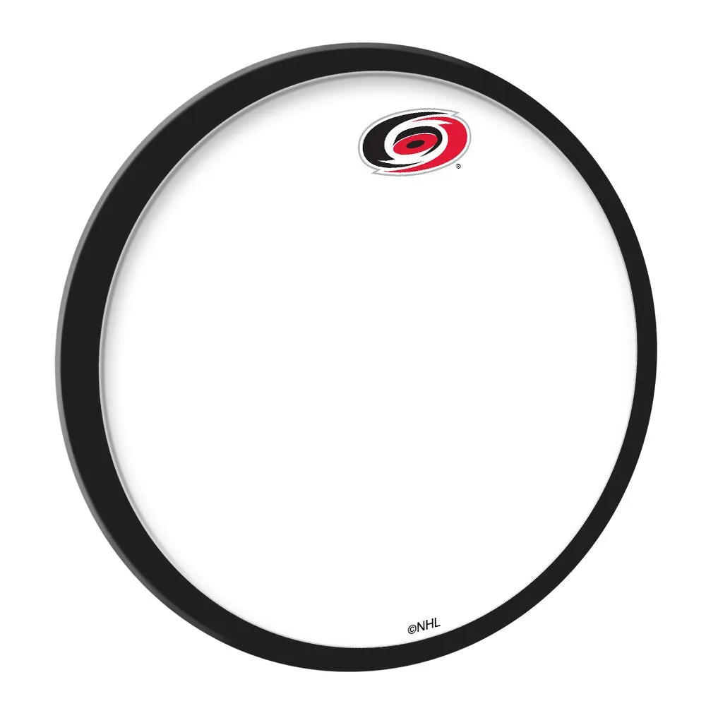 Carolina Hurricanes: Modern Disc Framed Dry Erase Board