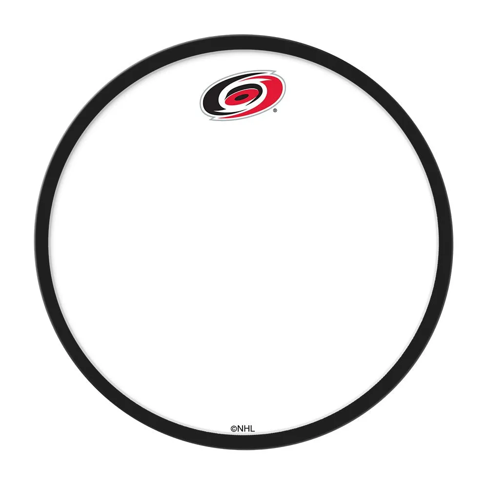Carolina Hurricanes: Modern Disc Framed Dry Erase Board