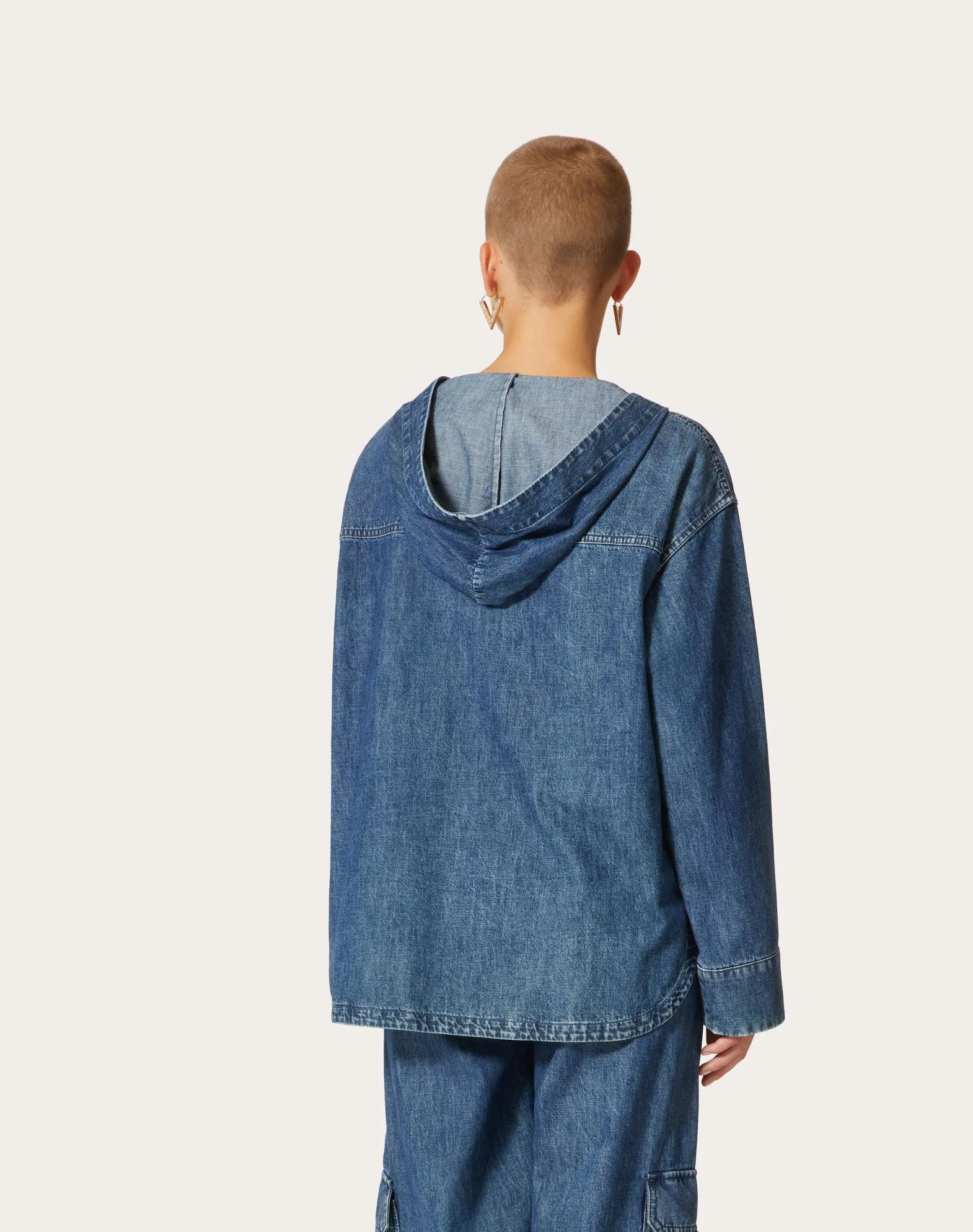 Chambray Denim Kaftan