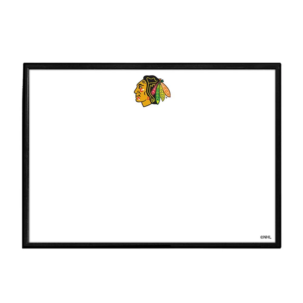 Chicago Blackhawks: Framed Dry Erase Board