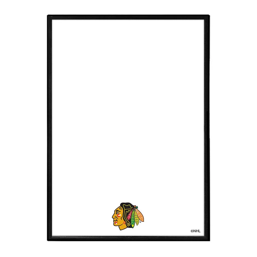 Chicago Blackhawks: Framed Dry Erase Board
