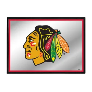 Chicago Blackhawks: Framed Mirrored Wall Sign