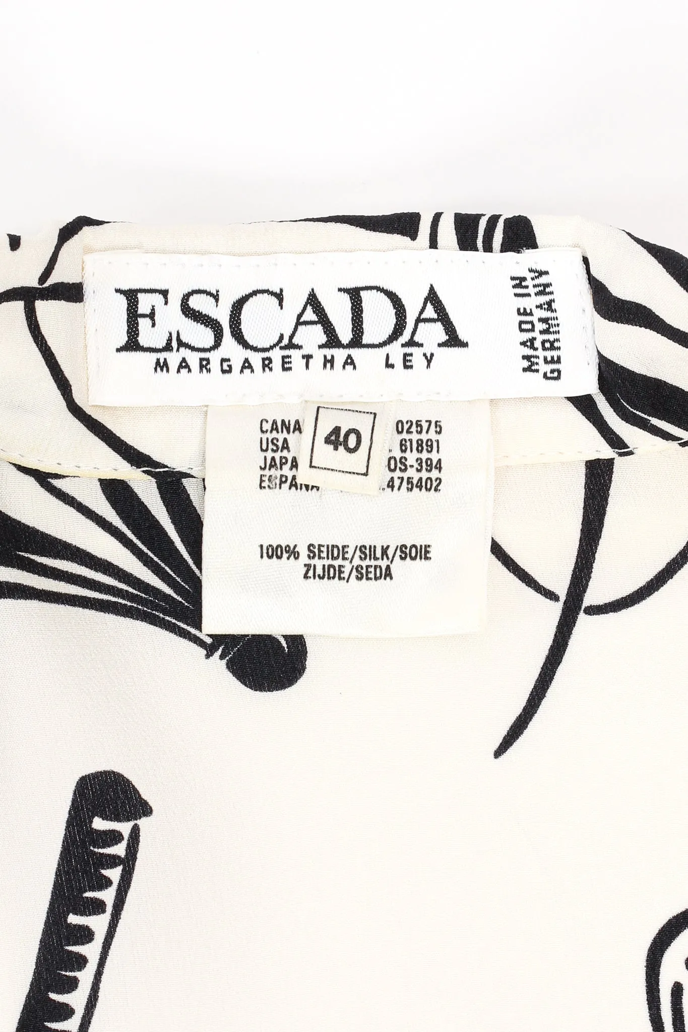 Club Sport Print Silk Shirt