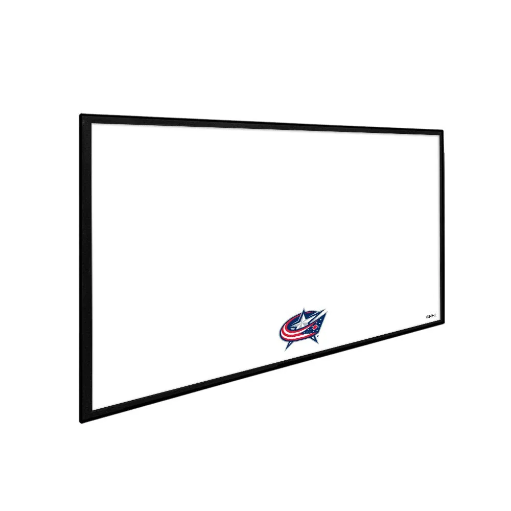 Columbus Blue Jackets: Framed Dry Erase Board