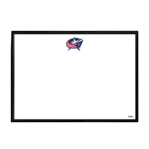 Columbus Blue Jackets: Framed Dry Erase Board