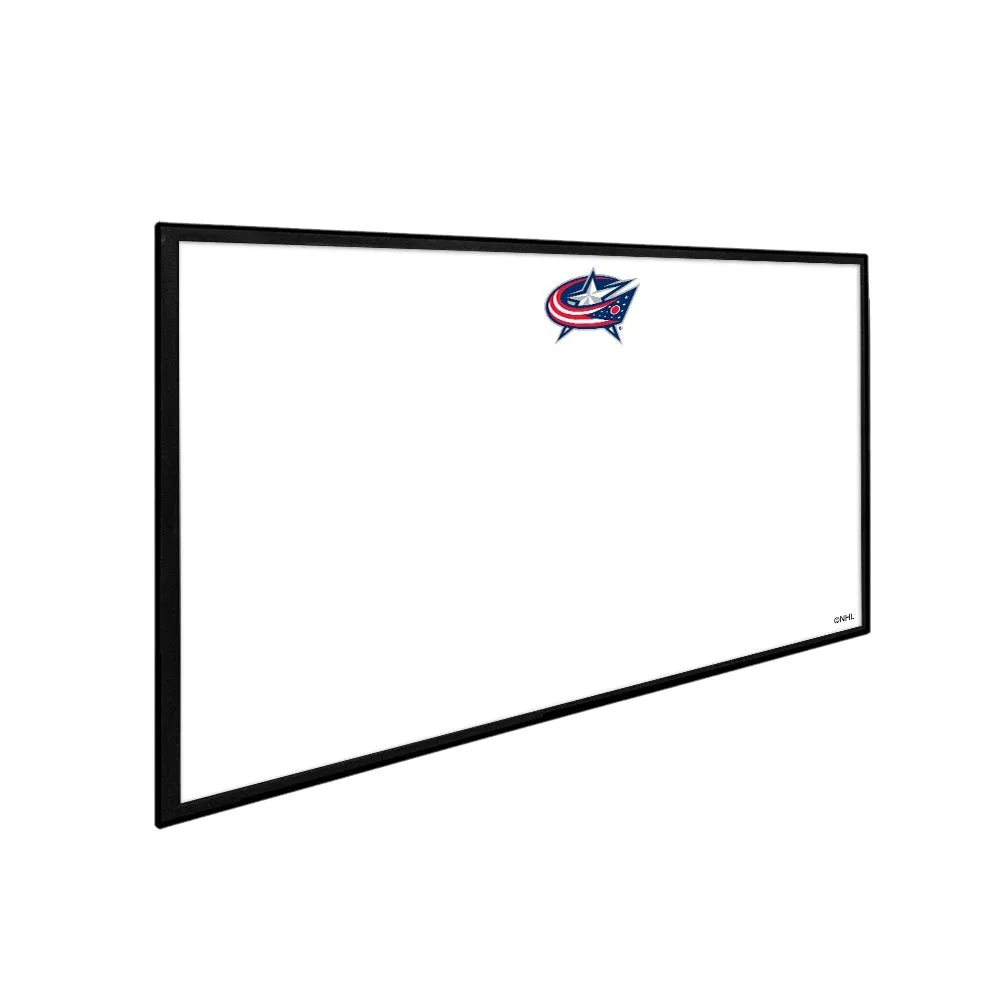 Columbus Blue Jackets: Framed Dry Erase Board