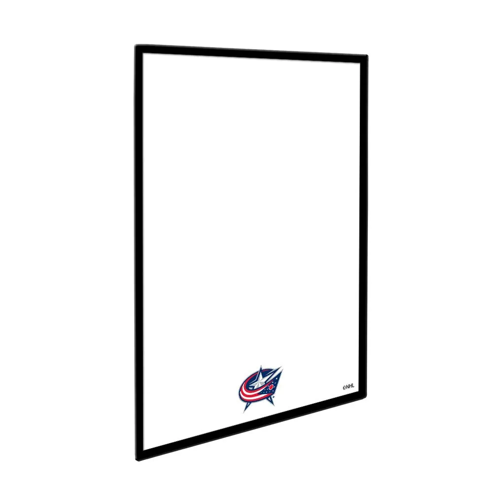 Columbus Blue Jackets: Framed Dry Erase Board