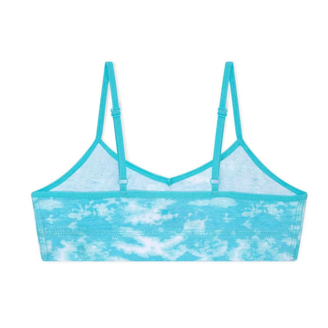 Cotton Spandex Unpadded Training Bras - 6 Pack