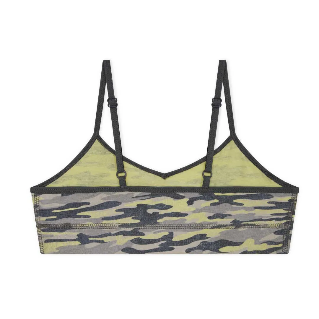 Cotton Spandex Unpadded Training Bras - 6 Pack
