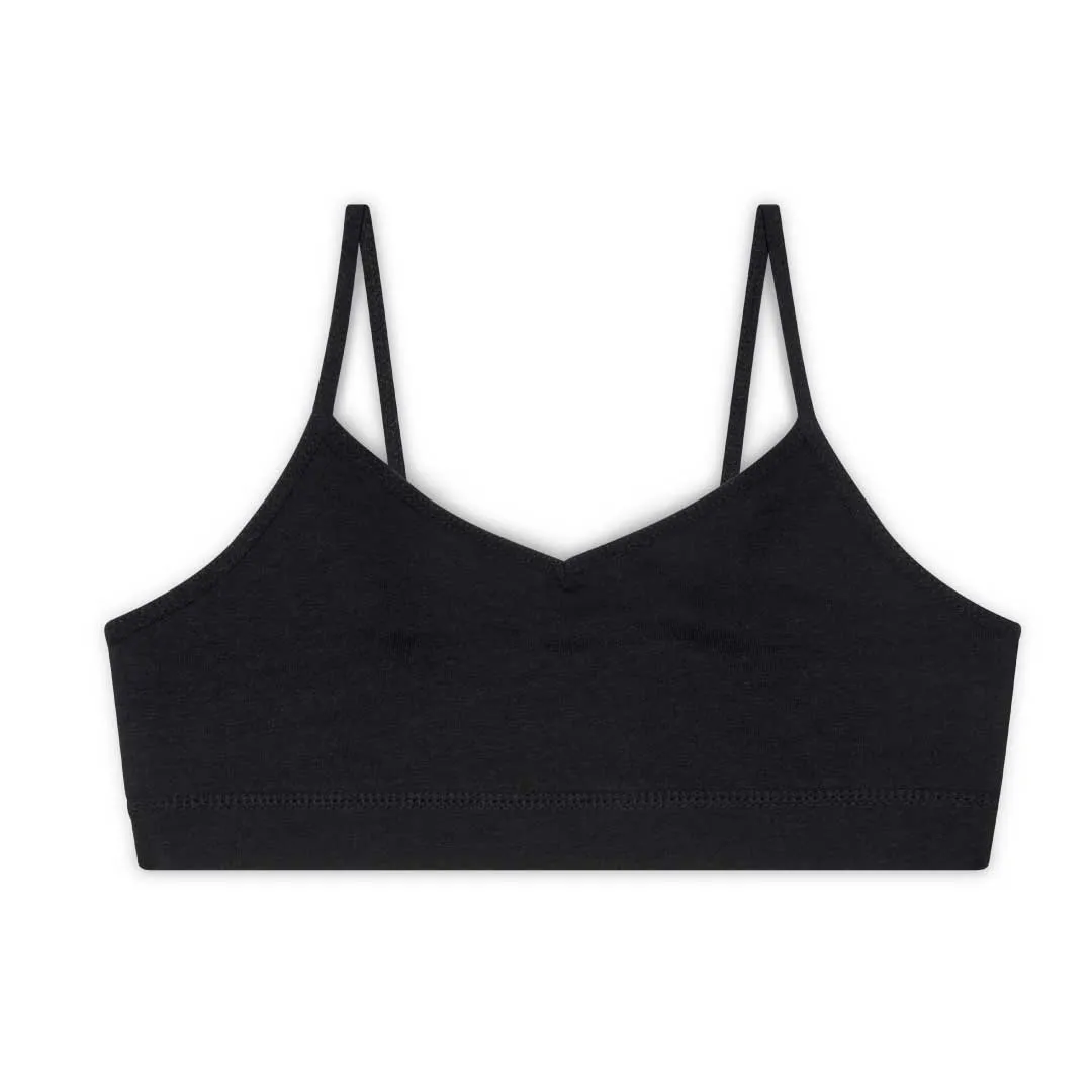 Cotton Spandex Unpadded Training Bras - 6 Pack