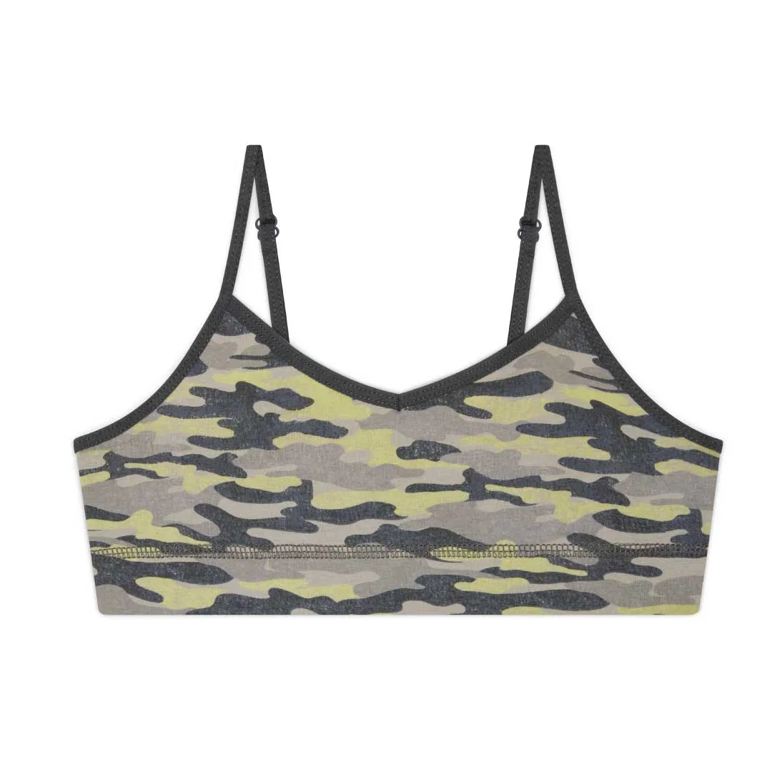 Cotton Spandex Unpadded Training Bras - 6 Pack