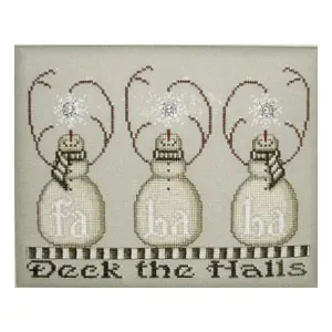 Counted Cross Stitch Pattern: Hinzeit Deck the Halls