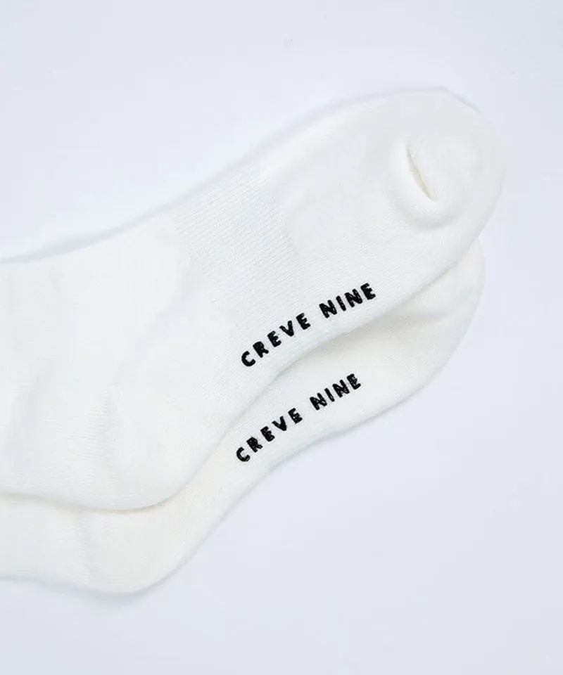 CREVE NINE: Fur Mix Knee Socks - 2 Colors