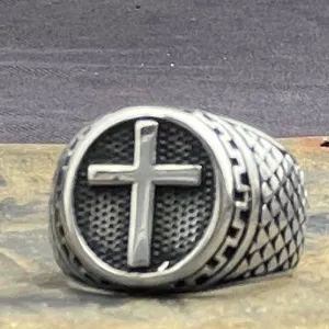 Cruz Cristiana - Cross Ring (#213)