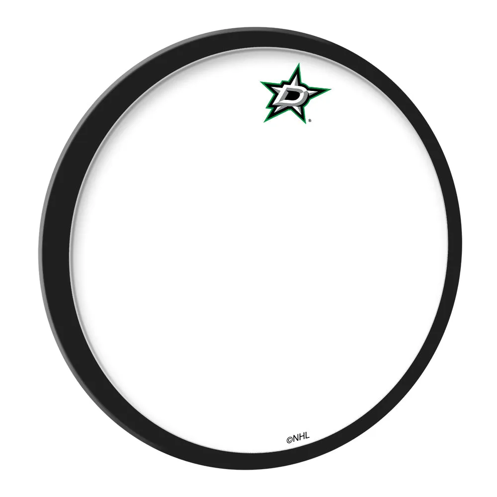 Dallas Stars: Modern Disc Framed Dry Erase Board