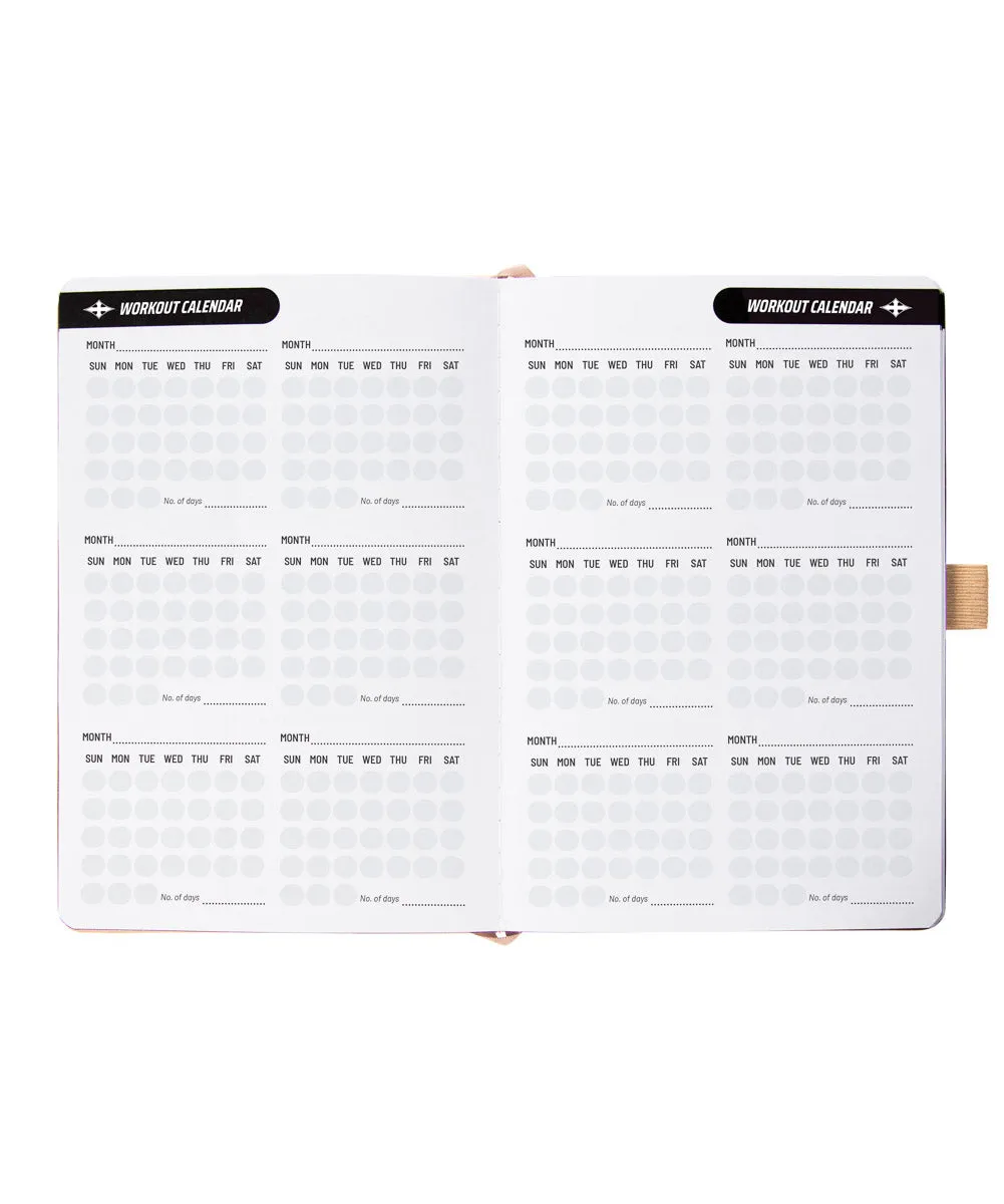 Deluxe Workout Journal - Bone