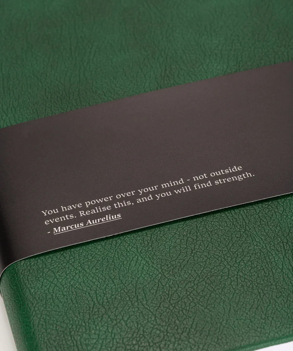 Deluxe Workout Journal - Military Green