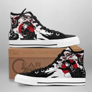 Demon Slayer Shoes Kamado Brothers High Top Shoes Anime Japan Style