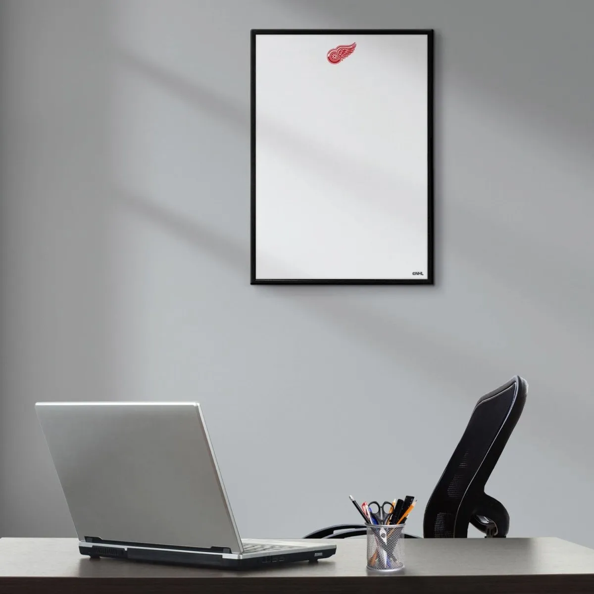 Detroit Red Wings: Framed Dry Erase Board