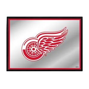 Detroit Red Wings: Framed Mirrored Wall Sign