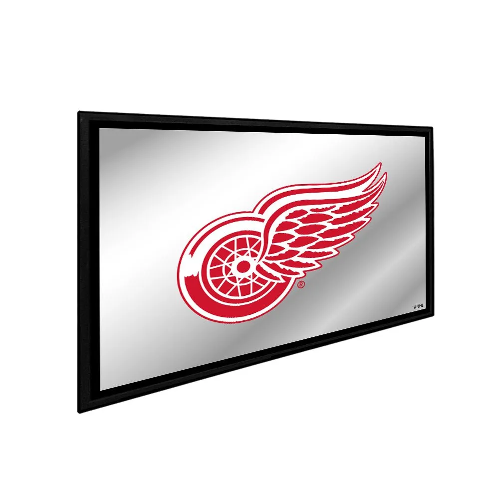 Detroit Red Wings: Framed Mirrored Wall Sign