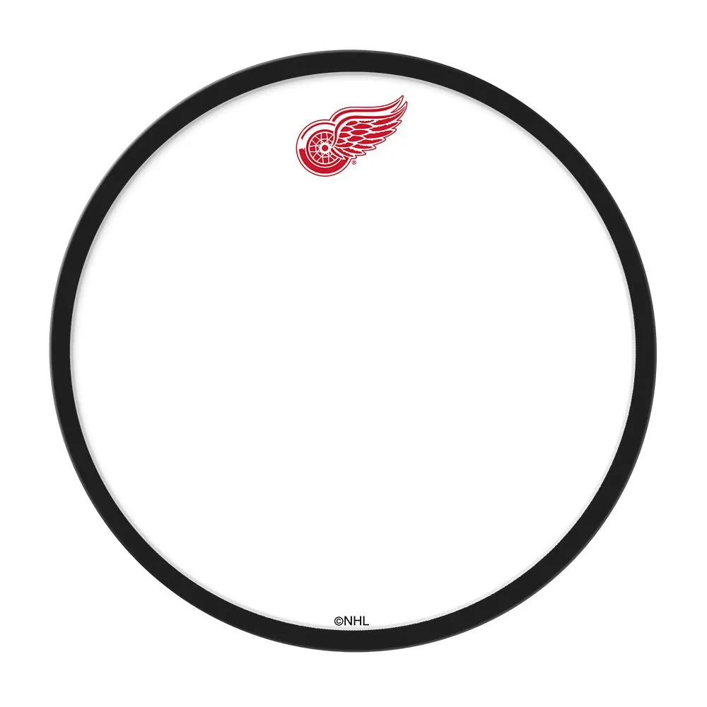 Detroit Red Wings: Modern Disc Framed Dry Erase Board