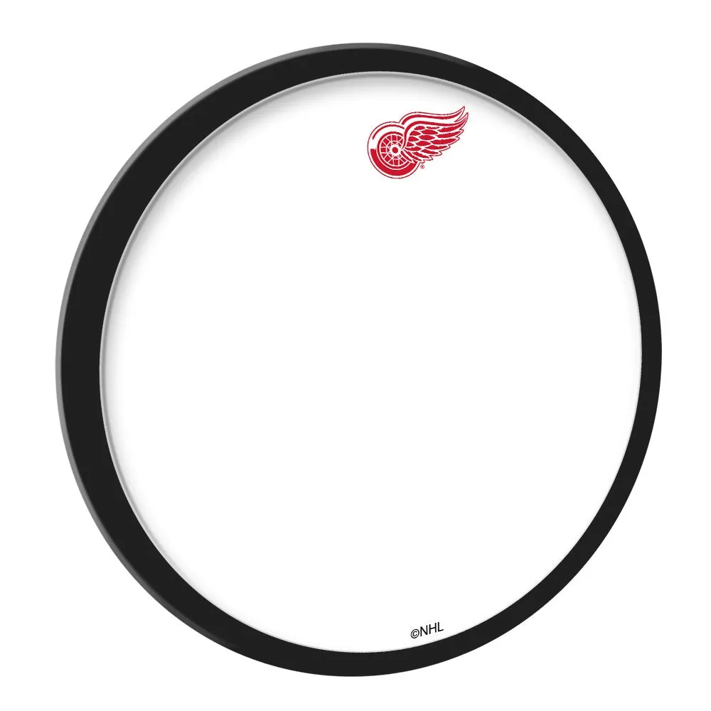 Detroit Red Wings: Modern Disc Framed Dry Erase Board