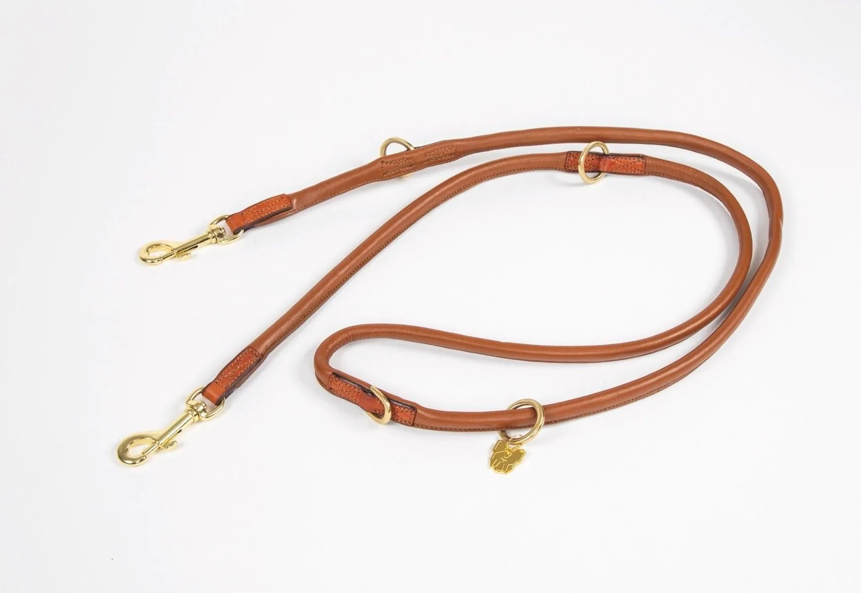 Digby & Fox Rolled Leather Training Lead