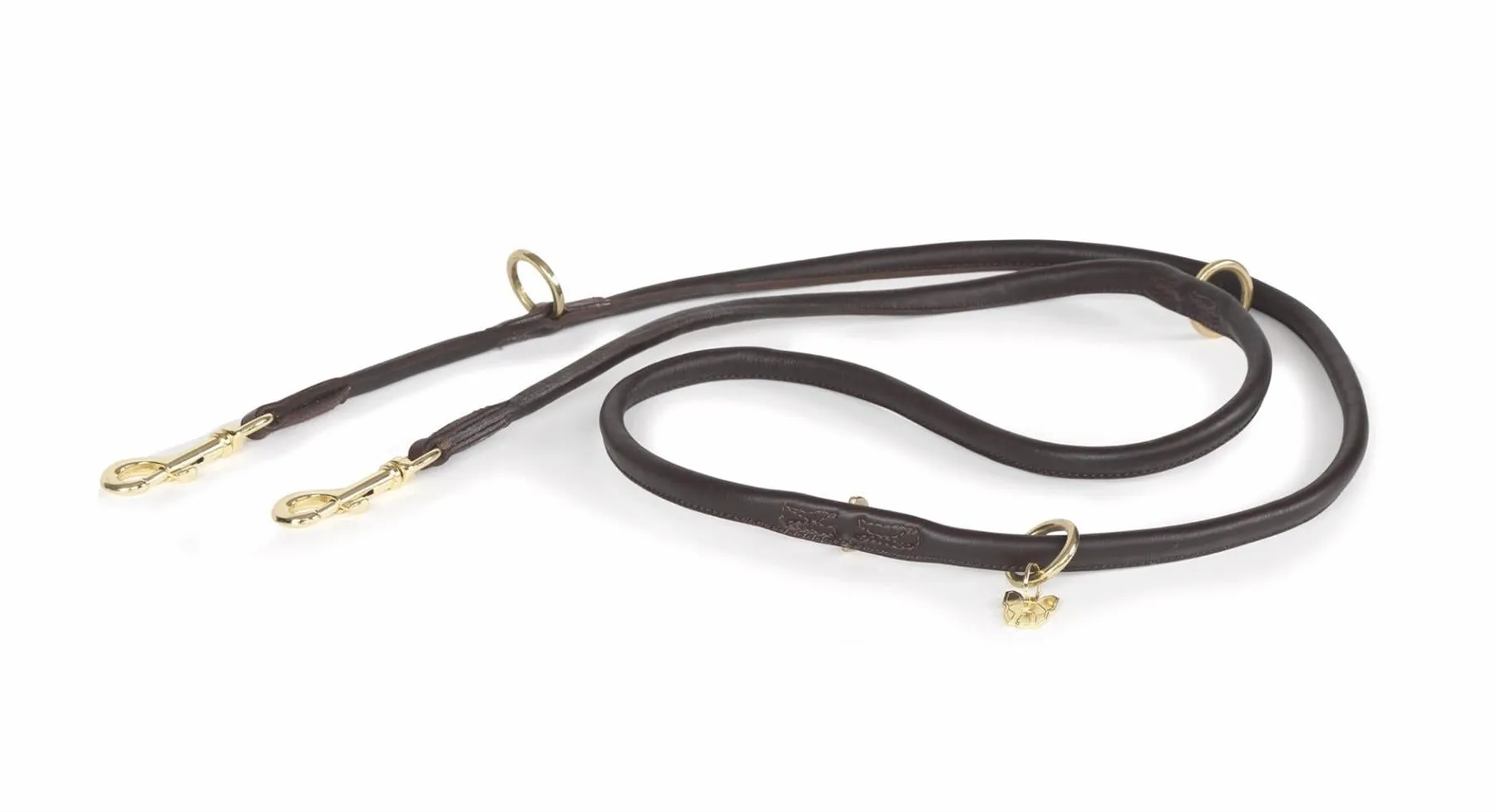 Digby & Fox Rolled Leather Training Lead