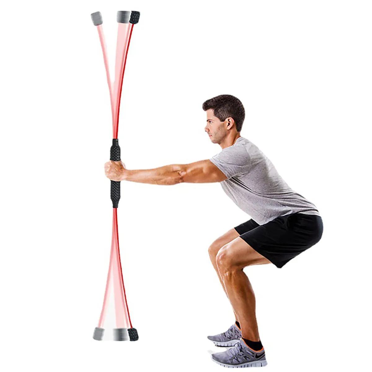 Elastic Fitness Bar for Workout