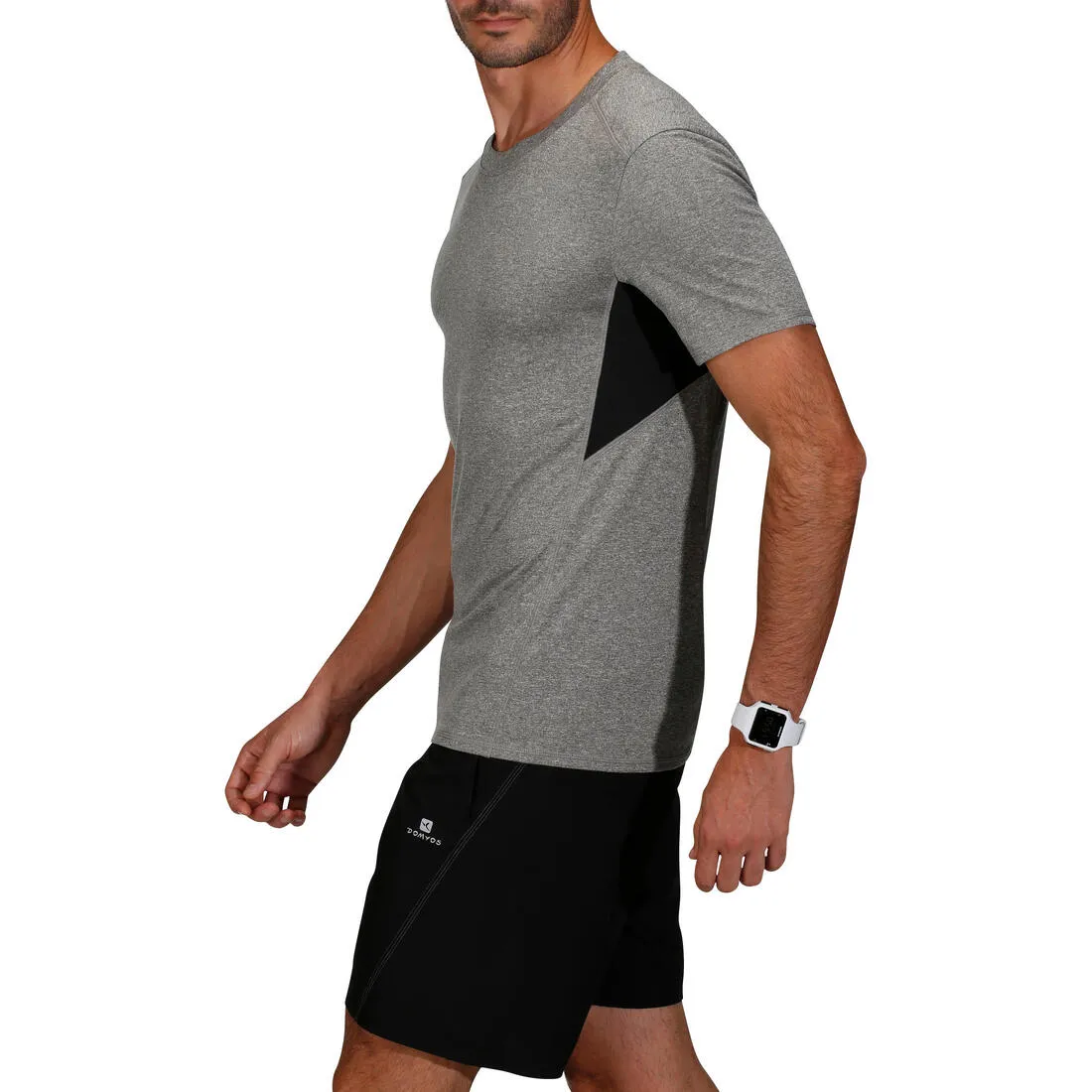 Energy Fitness and Cardio T-Shirt - Mottled Grey