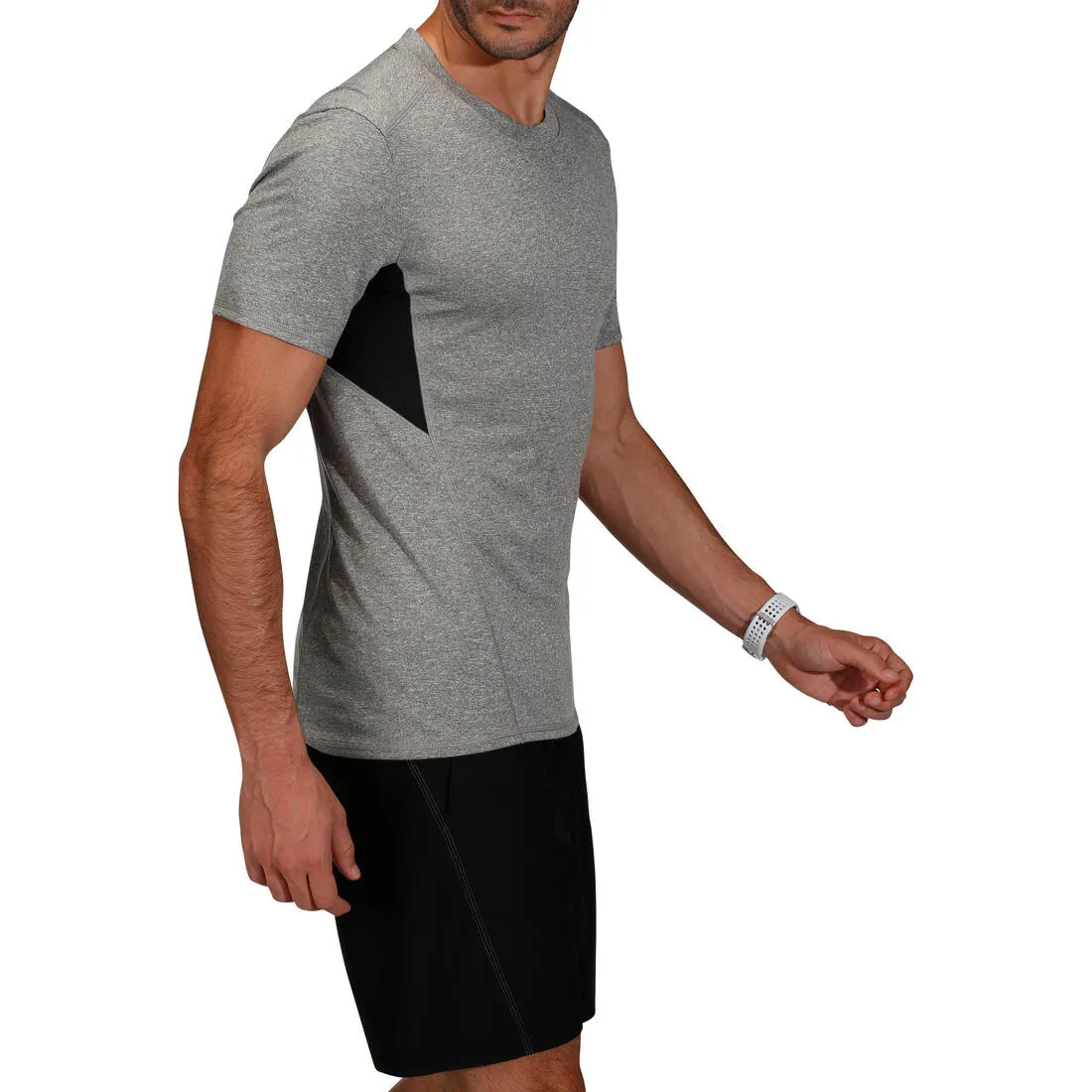 Energy Fitness and Cardio T-Shirt - Mottled Grey