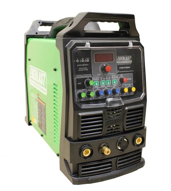 Everlast PowerTIG 200DV 200amp Dual Voltage PULSE ACDC Welder 110/220v advanced tig welder for precision welding