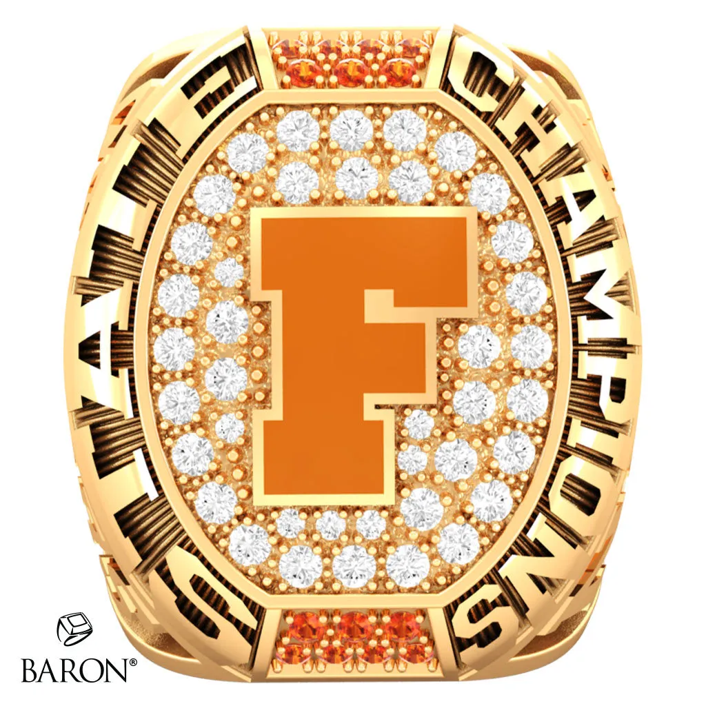 Fallston High School Lacrosse 2023 Championship Ring - Design 3.2