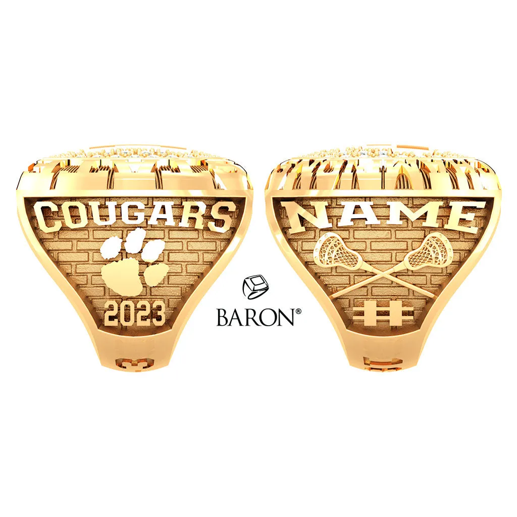 Fallston High School Lacrosse 2023 Championship Ring - Design 3.2