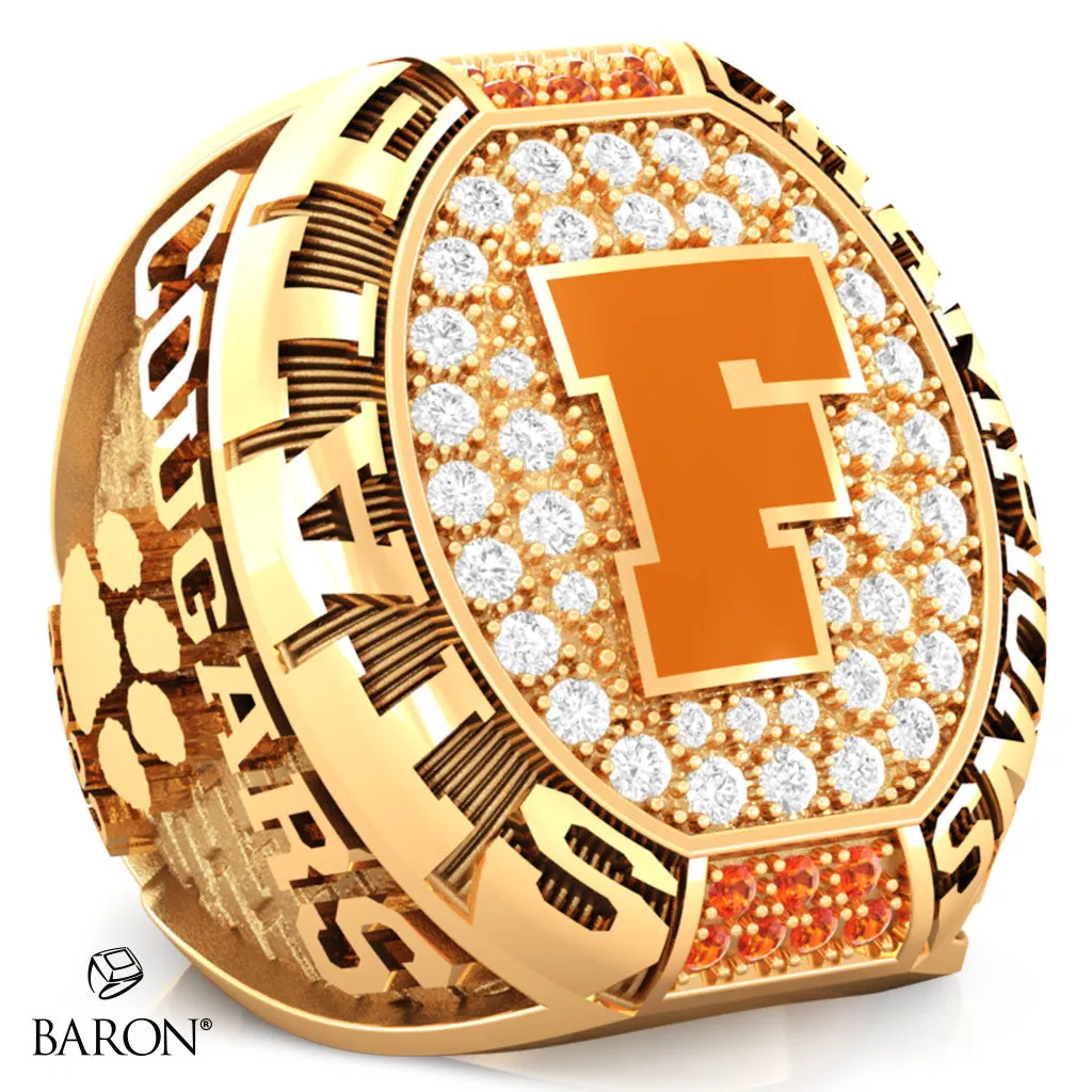 Fallston High School Lacrosse 2023 Championship Ring - Design 3.2