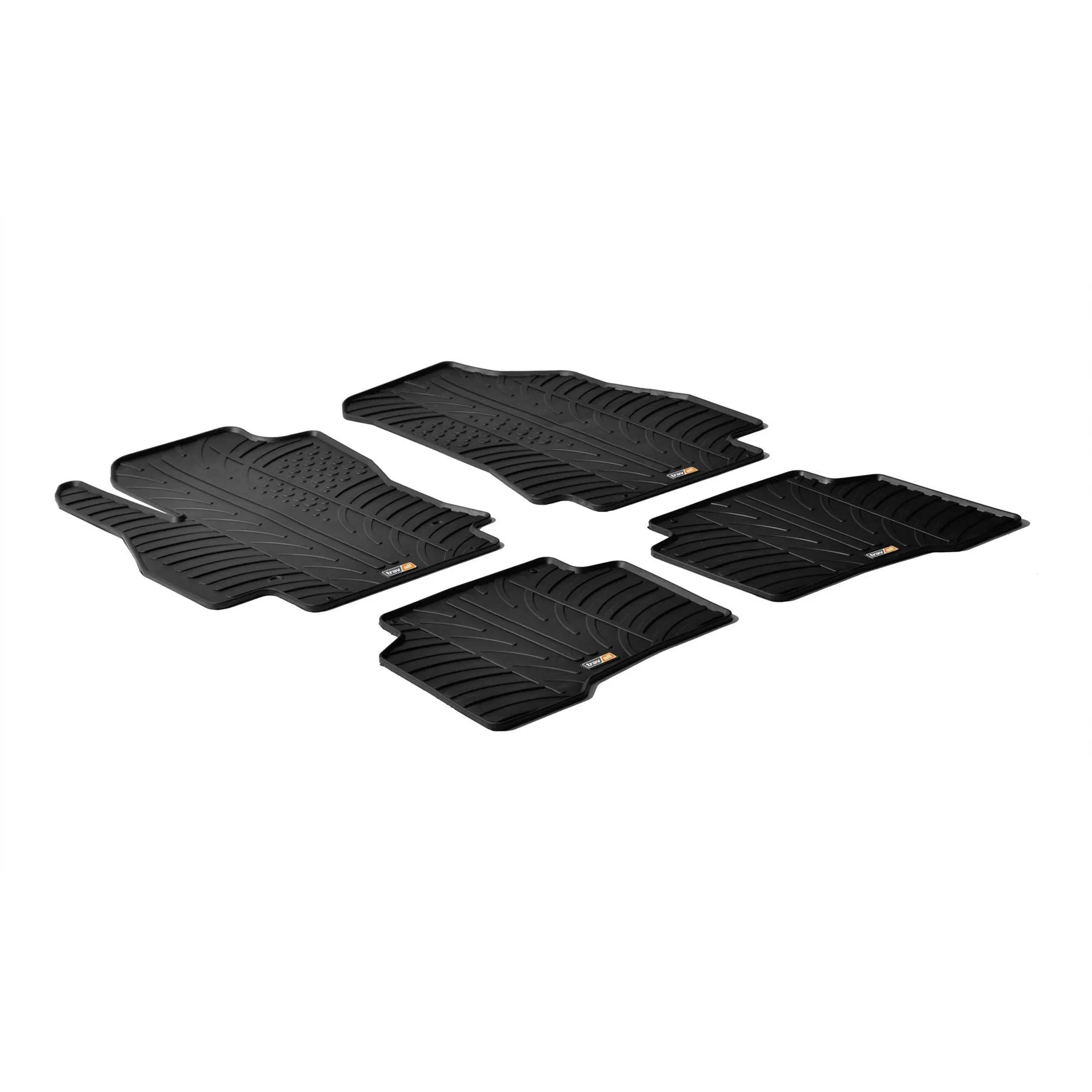 Fiat Fiorino Rubber Car Mats (2007-2024)