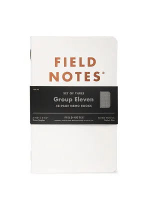 Field Notes Group Eleven 3 Pack Dot Graph Paper