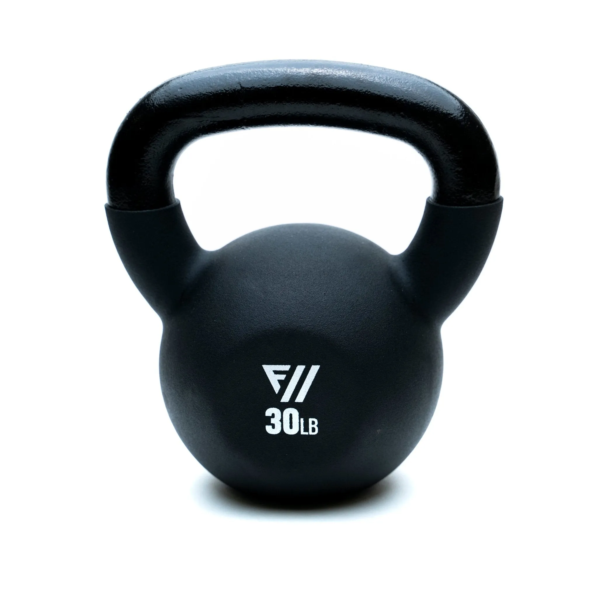Fitway 30lb Black Neoprene Kettlebell