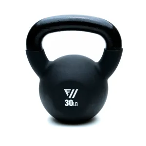 Fitway 30lb Black Neoprene Kettlebell