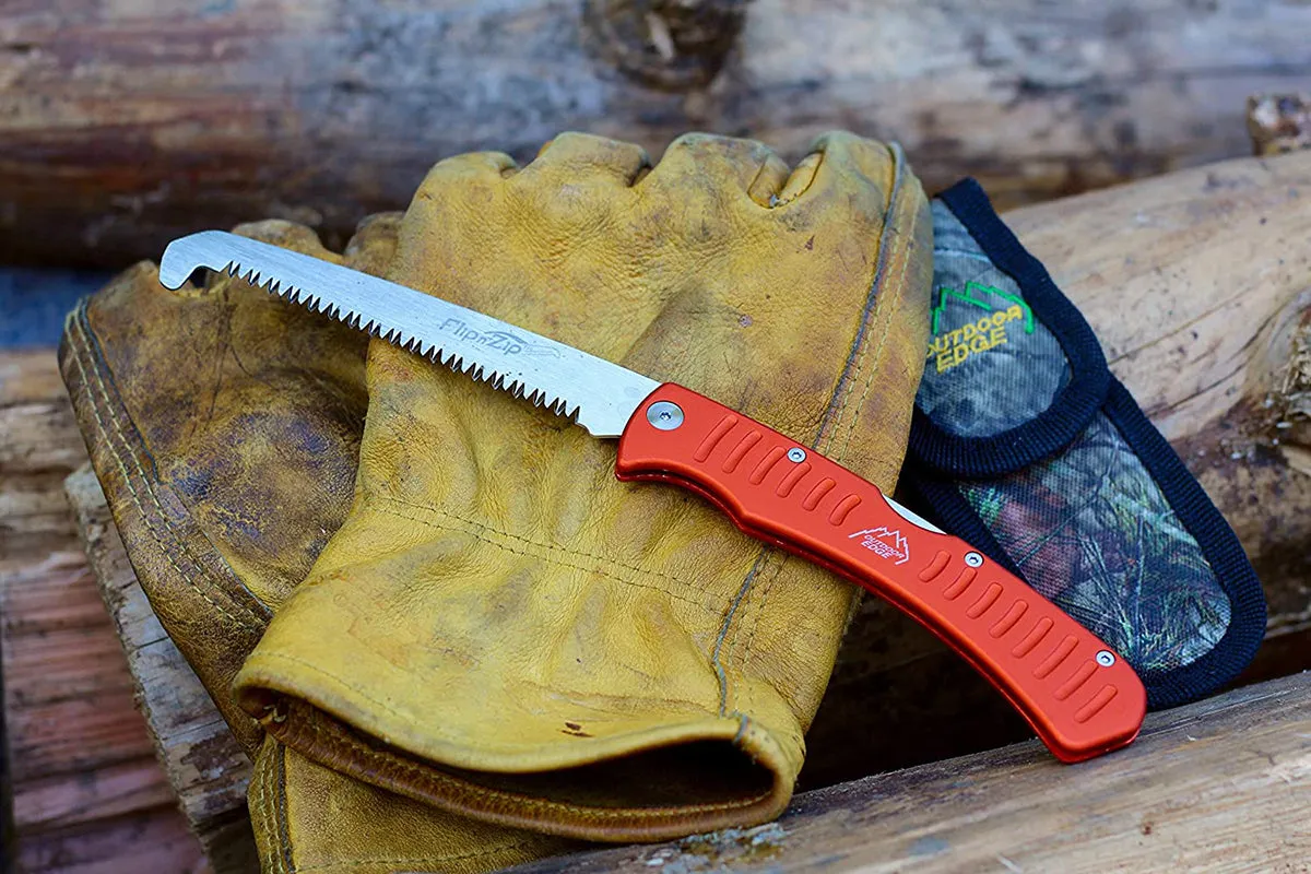 Flip N' Zip Saw - 4.5" Blade (Orange) Clam